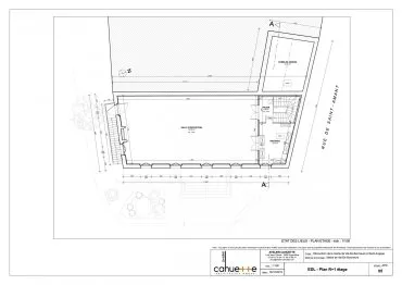 Illustration de Plan de l'étage / avant travaux