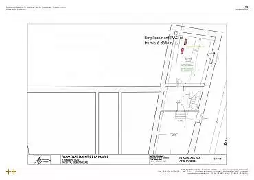 Illustration de Plan de la cave / projet