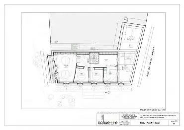 Illustration de Plan de l'étage / projet