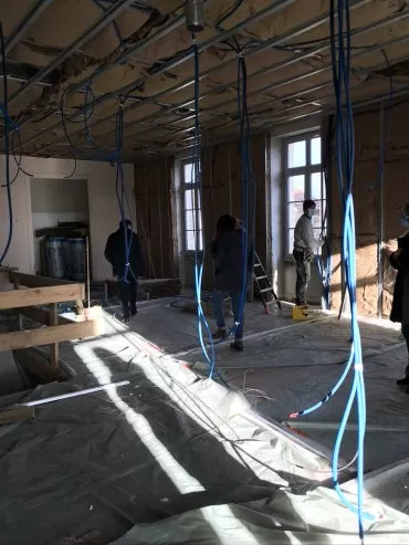 Illustration de Décembre 2020 - étage avant cloisonnement