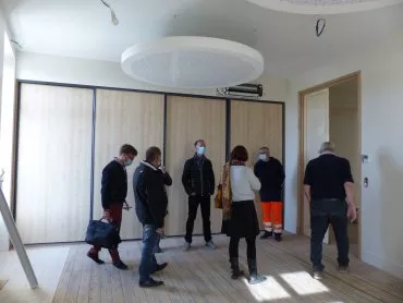 Illustration de Bureau du maire et des adjoints au prmeier étage - mars 2021