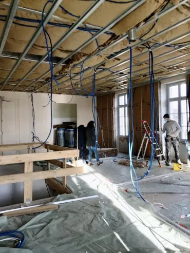 Illustration de décembre 2020 - étage avant cloisonnement