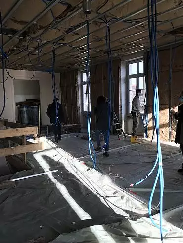 Illustration de Décembre 2020 - étage avant cloisonnement