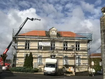 Illustration de Travaux de couverture