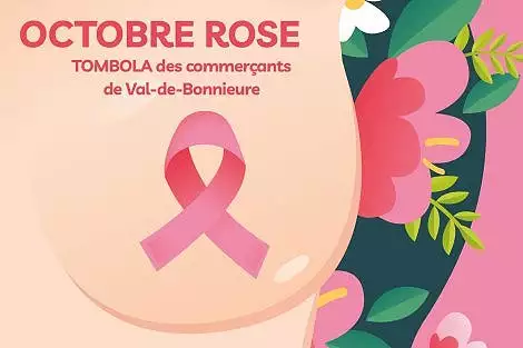 Illustration de Octobre rose > tombola des commerçants