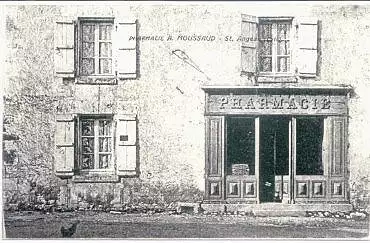 Illustration de La pharmacie Moussaud