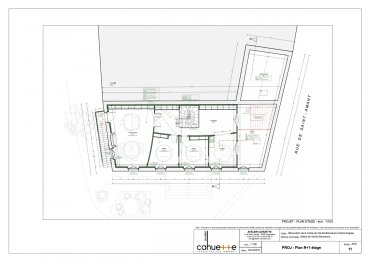 Plan de l'étage / projet