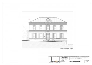 Façade / projet
