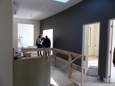Étage, escalier et accès aux différents bureaux - mars 2021